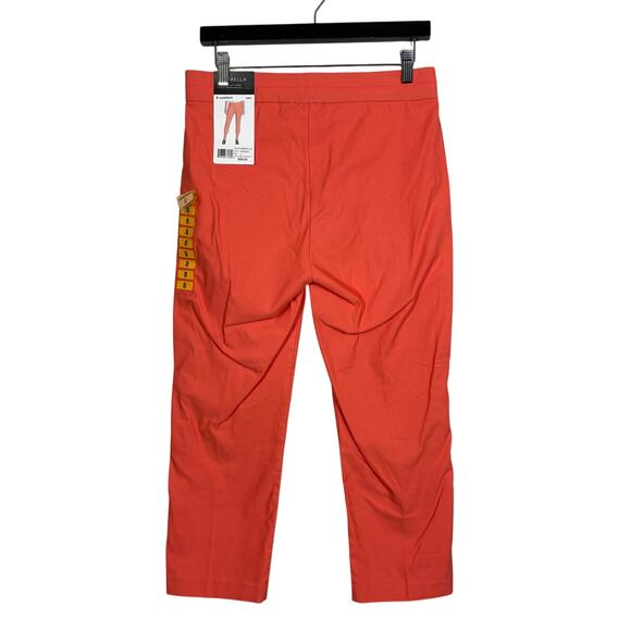 NEW! Rafaella Pull On Comfort Capri Pants Casual Career Peach - 8 - Picture 2 of 5